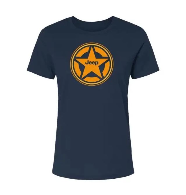 Jeep ® Women's Topographic Star T-Shirt